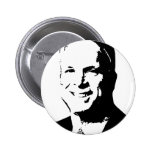 Bouton de John McCain Badges Avec Agrafe