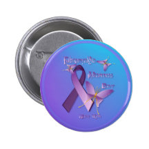 Bouton de jour de conscience de fibromyalgie badges