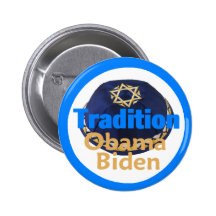 Bouton de KIPPA d'Obama Biden Badge Avec Épingle