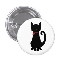 Bouton de Kitty Badge Avec Épingle