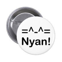 Bouton de Kitty Nyan Pin's
