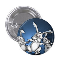 Bouton de lapins de zombi pin's