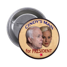 Bouton de l'homme de Cindy Pin's