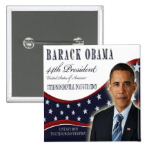 Bouton de l'inauguration 2013 d'Obama Badge