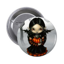 Bouton "de lutin de citrouille" badges