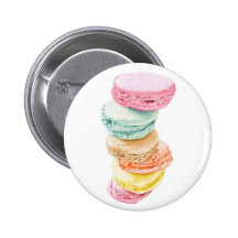 Bouton de Macarons Pin's Avec Agrafe