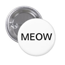 Bouton de Meow Badges Avec Agrafe