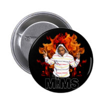 Bouton de MIMS - flamme éternelle badges publicitaires