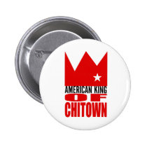 Bouton de MIMS - roi américain de Chi-Ville badges publicitaires