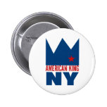 Bouton de MIMS - roi américain de NY Badges