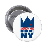 Bouton de MIMS - roi américain de NY Badges