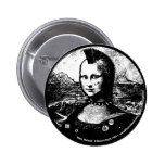Bouton de Mohawk de Mona Pin's Avec Agrafe