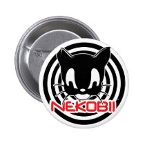 Bouton de Nekobii badges publicitaires