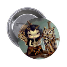 Bouton de "Owlyn" Badges Avec Agrafe