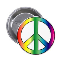 Bouton de paix badges