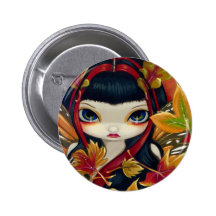 Bouton de "peu de feuille d'automne" pin's avec agrafe