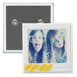 bouton de photo d'instagram badges publicitaires