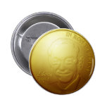 Bouton de pièce d'or de Ron Paul Badges