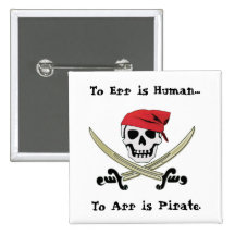 Bouton de Pin d'entretien de pirate de jolly roger Badge Avec Épingle