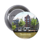 Bouton de pinback d'Amsterdam Badge Avec Épingle
