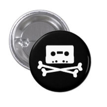 Bouton de pirate pin's avec agrafe
