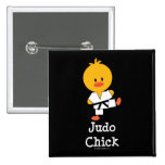 Bouton de poussin de judo badge
