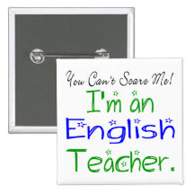Bouton de professeur d'Anglais Pin's