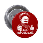 Bouton de républicain de vote de Trotsky Pin's Avec Agrafe