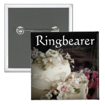 Bouton de Ringbearer Badges Avec Agrafe