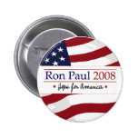Bouton de Ron Paul 2008 Pin's Avec Agrafe