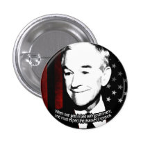 Bouton de Ron Paul Badge Avec Épingle