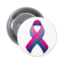 Bouton de ruban de conscience de Bi Badges