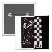 Bouton de rythme de Ska Badge