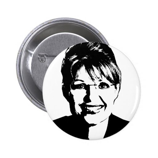Bouton de Sarah Palin Badges Avec Agrafe