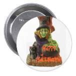 Bouton de sorcière de Halloween Badges
