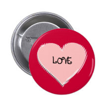 Bouton de talent de Saint-Valentin Badge Avec Épingle