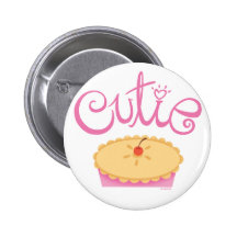 Bouton de tarte de Cutie Pin's Avec Agrafe