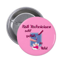Bouton de techniciens de clou badges avec agrafe