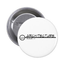 Bouton de titre de dessin d'architecture (foncé) pin's