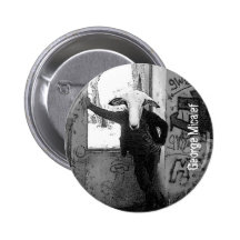 Bouton des moutons de George Badges Avec Agrafe