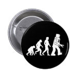 Bouton d'évolution de robot pin's avec agrafe