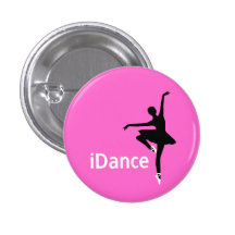 bouton d'iDance (je danse) Badges Avec Agrafe