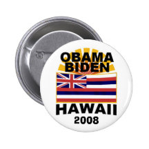Bouton d'Obama Biden HAWAÏ Badges