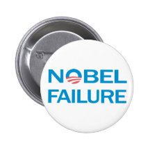 Bouton d'Obama d'échec Nobel anti Badge Avec Épingle