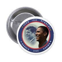 Bouton d'Obama JFK Badges