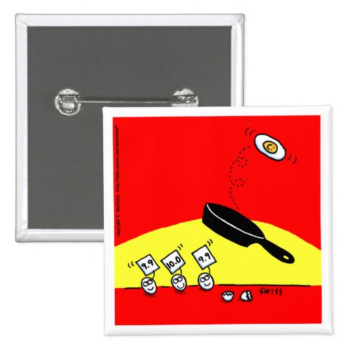 Bouton drôle de bande dessinée de gymnastique pin's