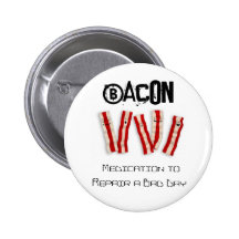Bouton drôle de lard pin's
