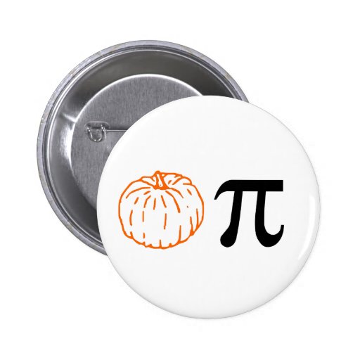 Bouton du citrouille pi pin's