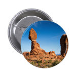Bouton équilibré de roche badges publicitaires