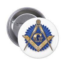 Bouton final de franc-maçon badges avec agrafe